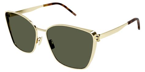 Saint Laurent™ SL M98 003 62 Gold Sunglasses 